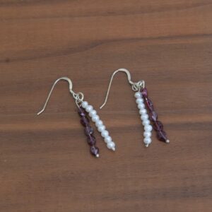 Garnet and pearls